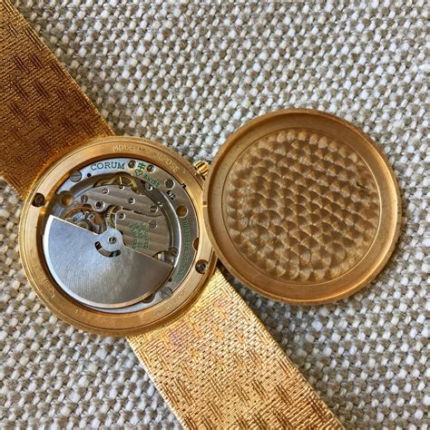 vintage corum coin watch